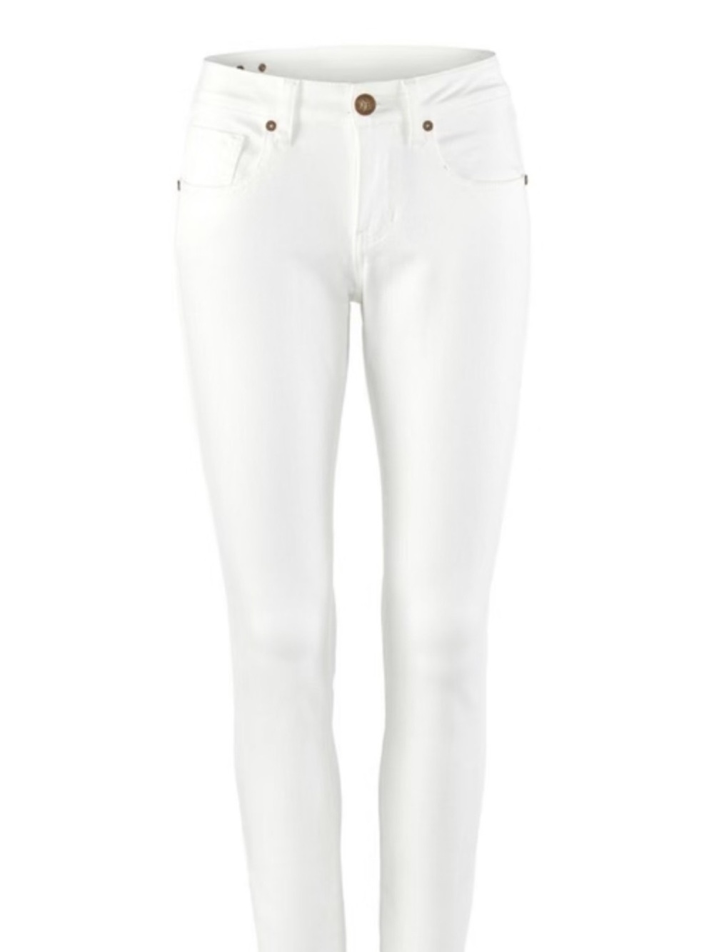CAbi Women's Bree Jeans - White Skinny